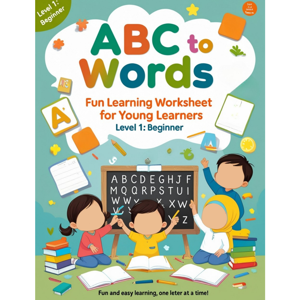Jual Belajar alfabet Level 1 - ABC to Words: Paket Lengkap Belajar ...