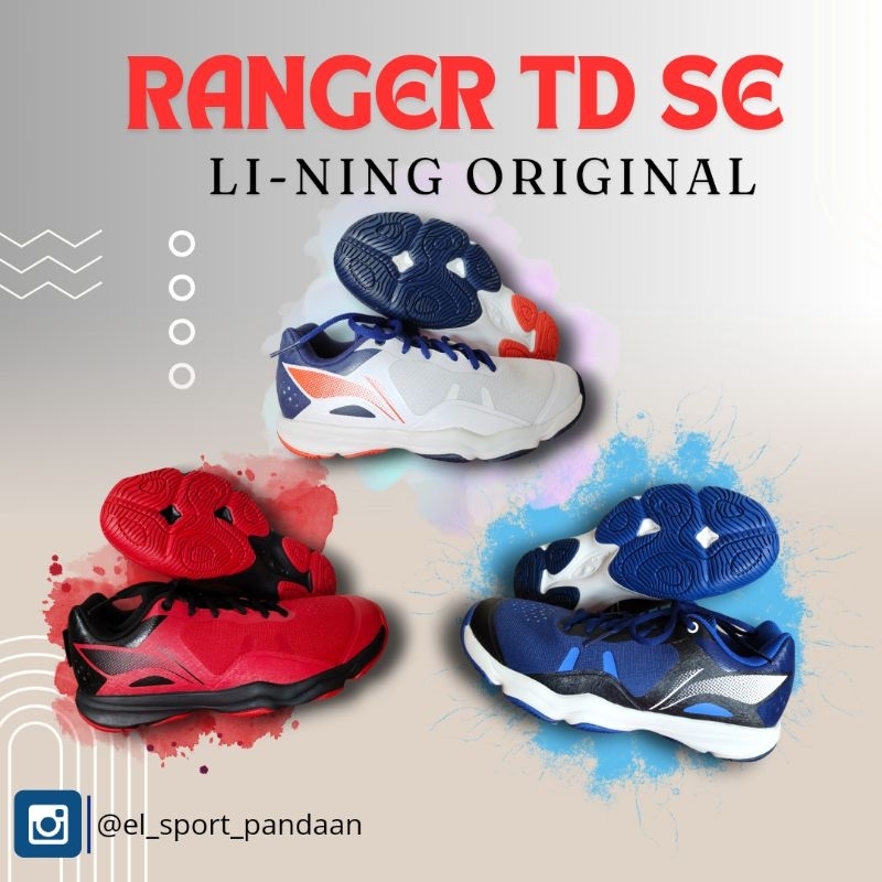 Jual SEPATU BADMINTON LI-NING RANGER LITE TD SPESIAL EDITION 100% ...
