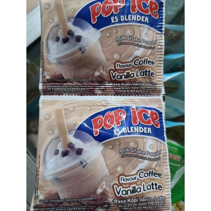 Jual POP ICE Aneka Rasa 1 Renceng Isi 10 Sachet | Minuman Bubuk ...