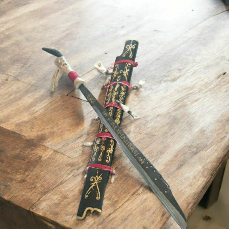 Jual Mandau Etnik Dayak kalimantan | Shopee Indonesia