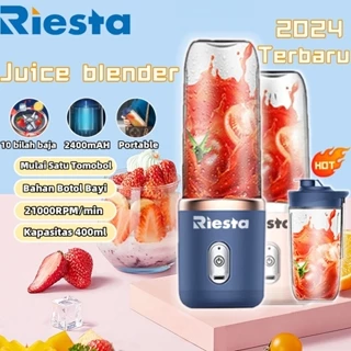 【10 Pisau】2025 Blender Portable Mini Juice Blender Juicer Portable Usb Rechargeable Ice Crusher