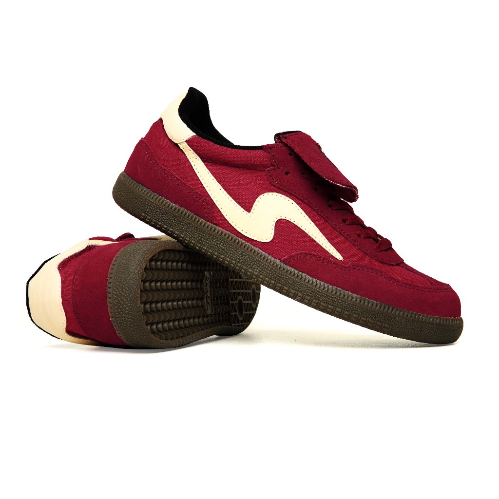 Jual RAINGEL - Sepatu Lokal - Sneakers - UMBRELLA- MAROON | Shopee ...