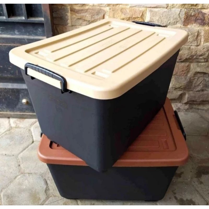 Jual AJM Kontainer Box 50 Liter Gunplass | Shopee Indonesia