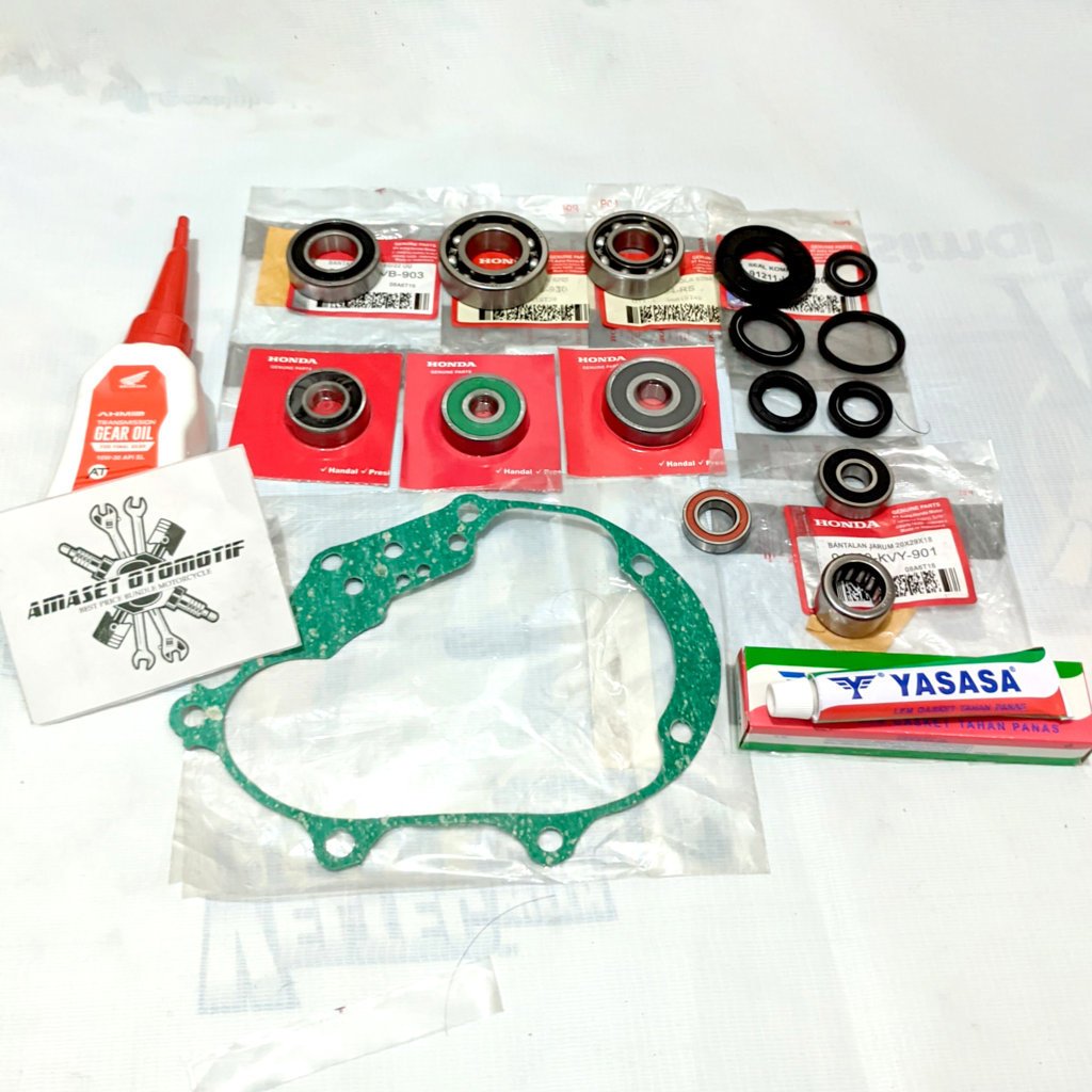Jual Komplit Bearing Rasio Vario 125 Vario 150 PCX 125 Plus Seal Oli ...
