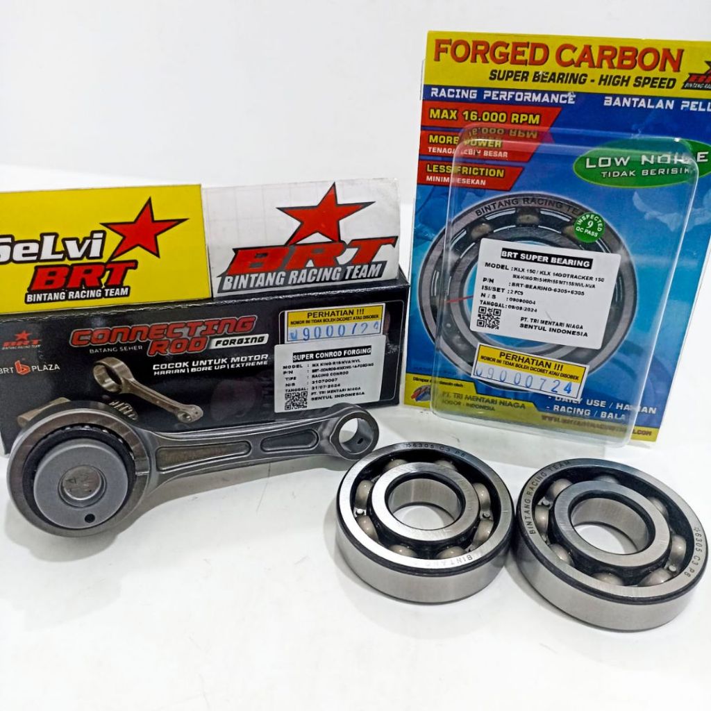 Jual STANG SEHER CONROD FORGED FORGING CNC BRT MX KING VIXION NVL NVA ...