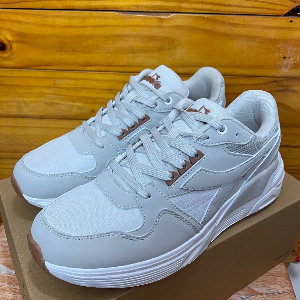 VARIASI WARNA SEPATU DIADORA PRIA DIADORA KANIGA BLACK RED WHITE BEIGE  BROWN MAN SNEAKER ORIGINAL SPORTY RUNNING COD ORIGINAL