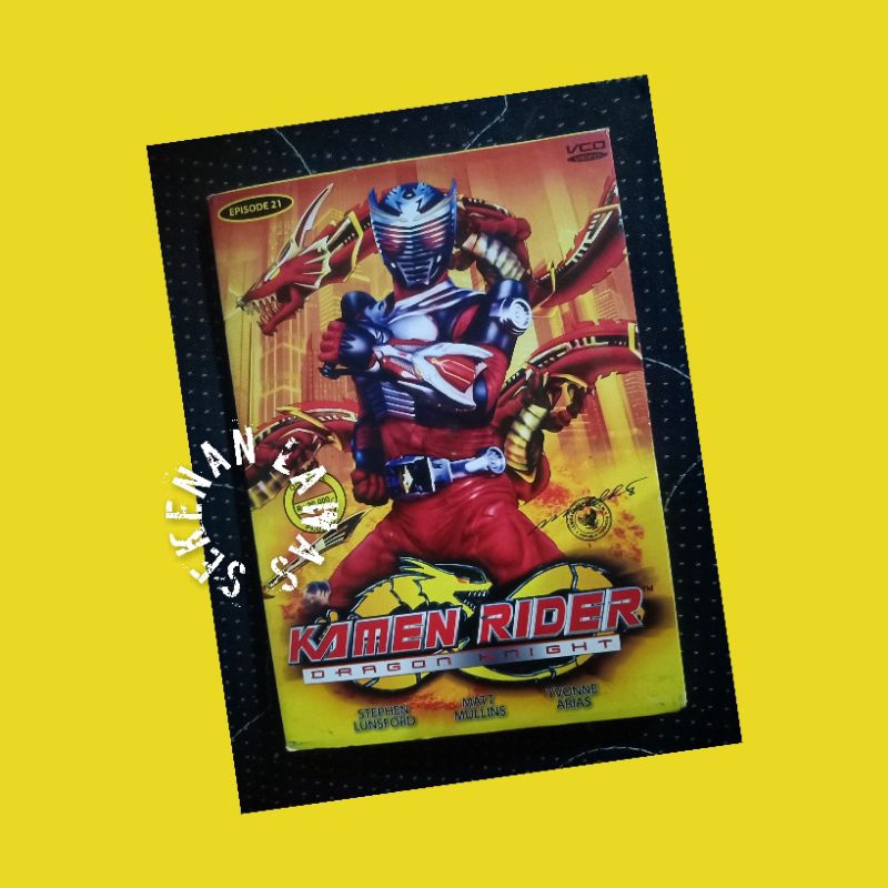 Jual VCD Kamen Rider Dragon Knight Eps.21 / Original Teks