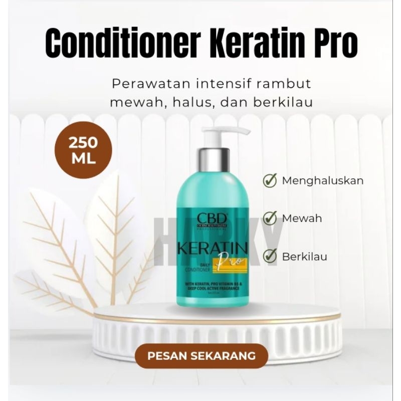 Jual CBD KERATIN HAIR CONDITIONER 250ML | Shopee Indonesia