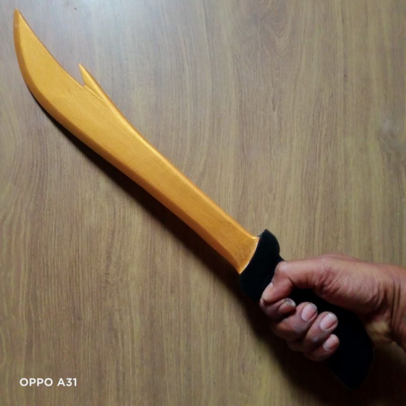 Jual Pedang Zulfikar Kayu Jati Peraga Latihan Silat Beladiri IPSI ...