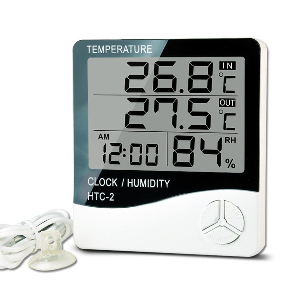 Jual Hygrometer HTC-2 Digital/Alat Pengukur Suhu Kelembaban Udara ...
