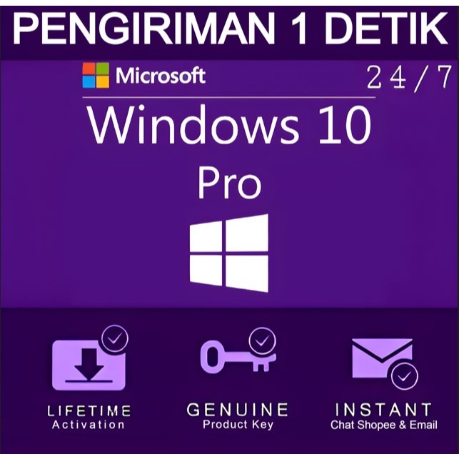 Jual Key Windows 10 Pro Original Lifetime Activation Dijamin Legal ...