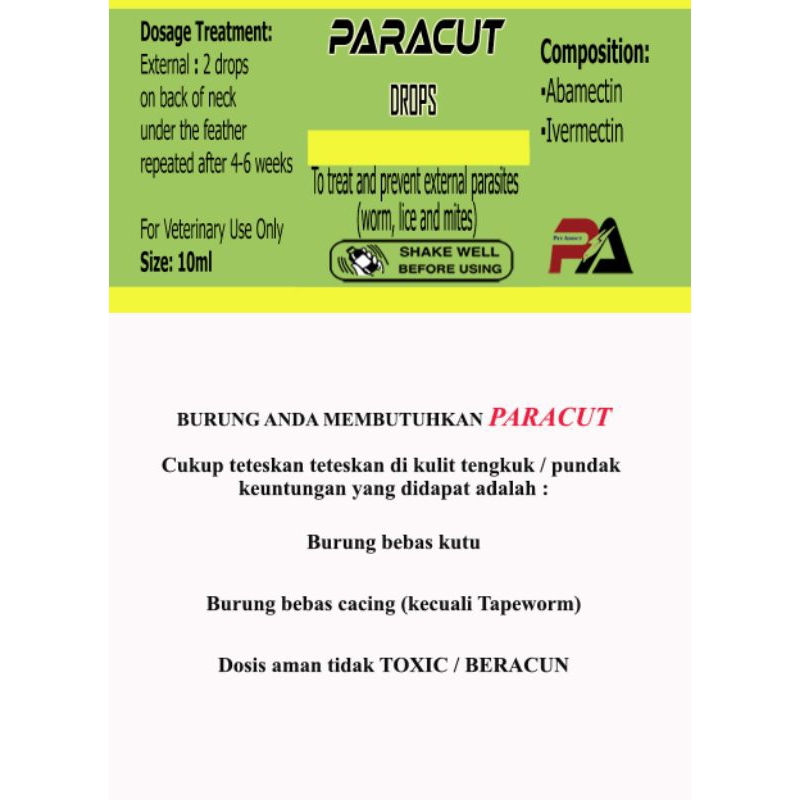 Jual obat kutu unggas / obat kutu burung / obat kutu ayam / obat kutu ...