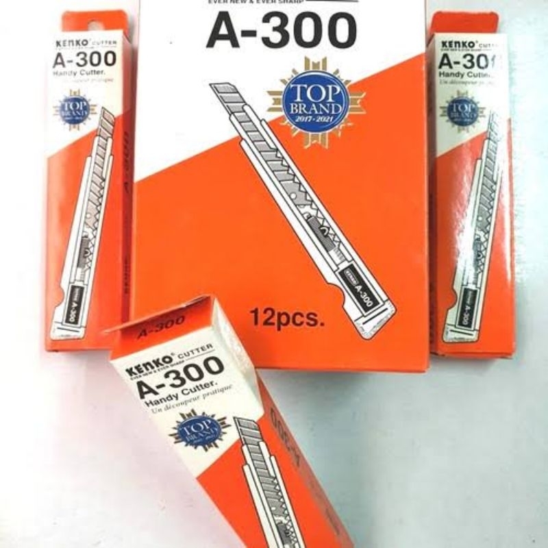 Jual Cutter Kenko A-300 Kenko 1 Lusin | Shopee Indonesia