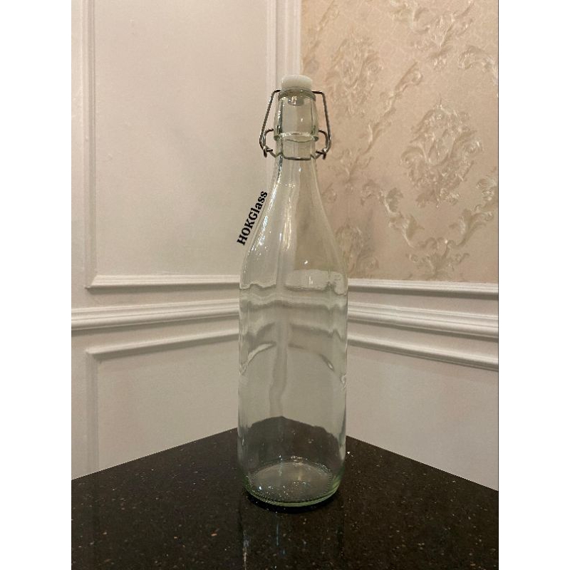 Jual Botol Kaca Koken Tutup Kawat Jepit | Botol Kekinian | Shopee Indonesia