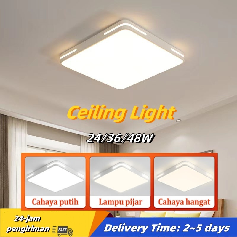 Jual 3 Colors Lampu Led Plafon Minimalis Ceiling Light Lampu Dinding ...