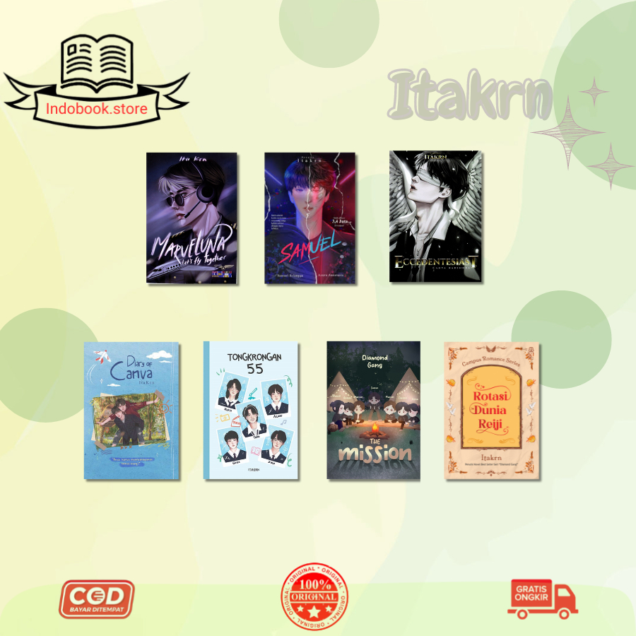 Jual AK Novel ECCEDENTESIAST / SAMUEL / AREKSA / DIARY OF CANVA/DIAMOND ...