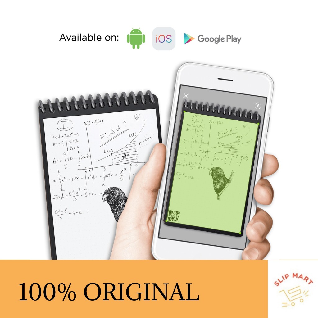 Jual Rocketbook / Rocket Book Mini Smart Notepad | Shopee Indonesia