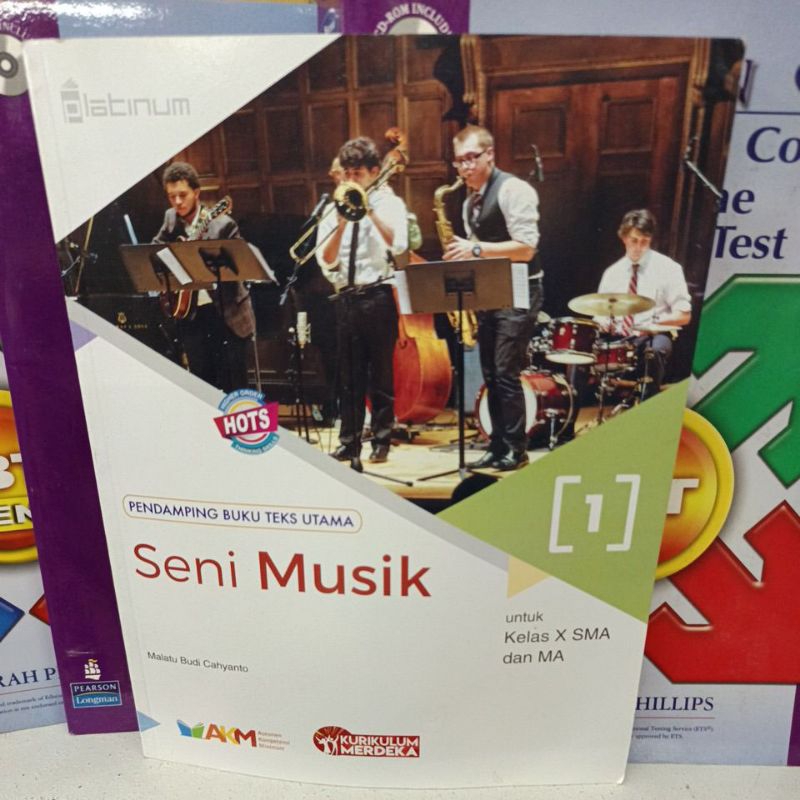 Jual Seni Musik untuk SMA kelas 10 AKM kurikulum merdeka original bekas ...