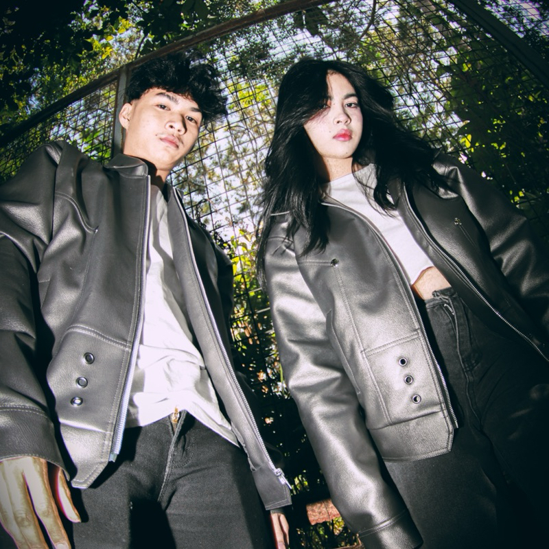 Jual IFAURJI - Leather Jacket Boxy | Shopee Indonesia