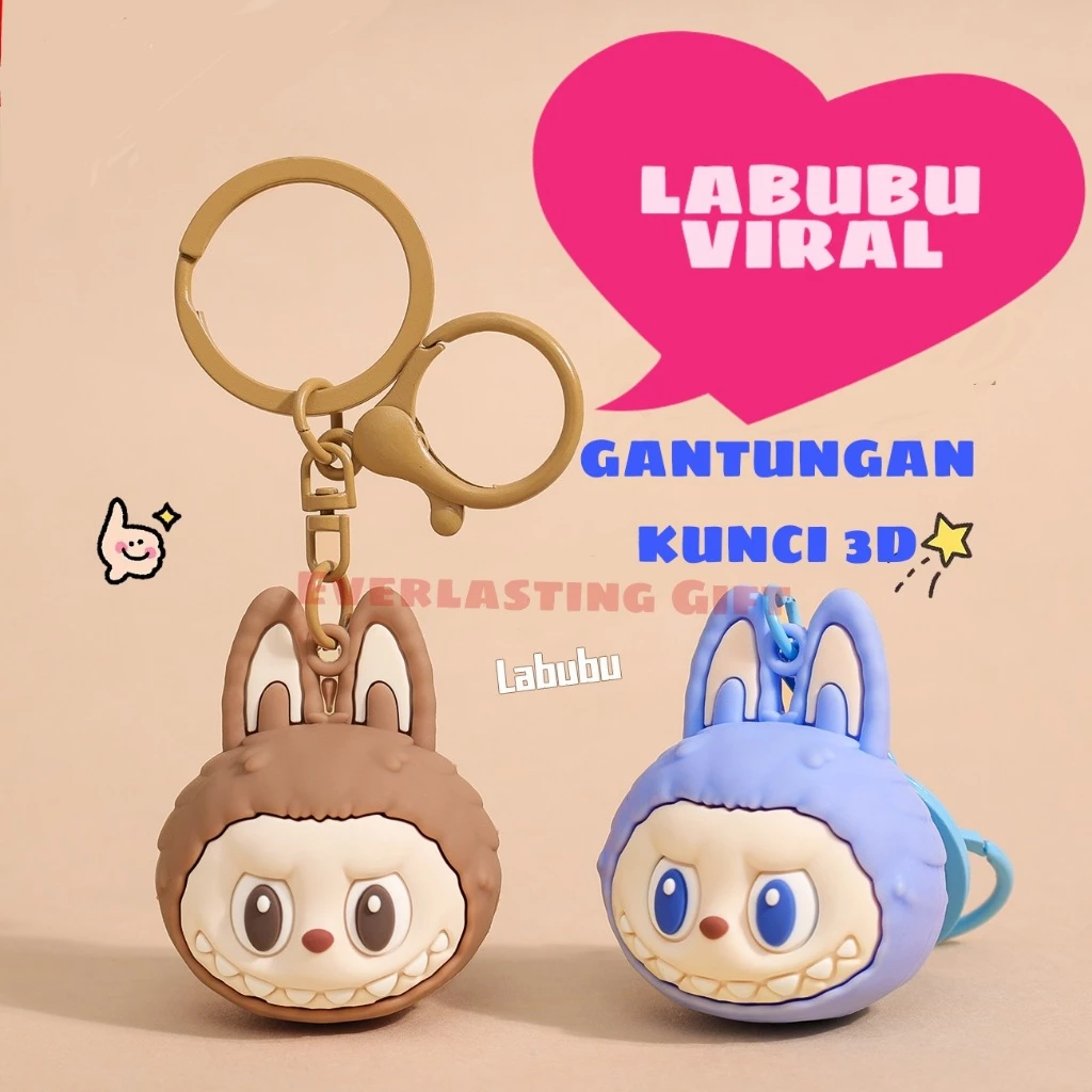 Gantungan Kunci Labubu Viral Lucu Termurah