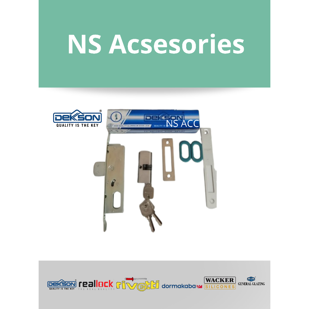Jual Kunci Swing Dekkson KC 8123 Door Lock Dekson Pintu Aluminium Lidah ...