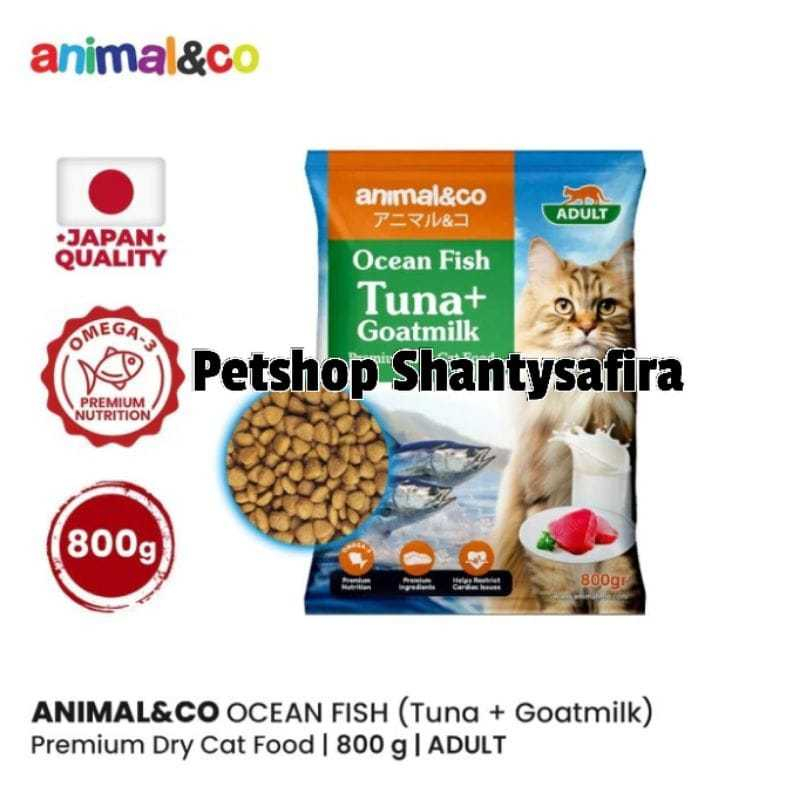 Jual MAKANAN KUCING PREMIUM DRY FOOD MAKANAN KERING ANIMAL&CO GOAT