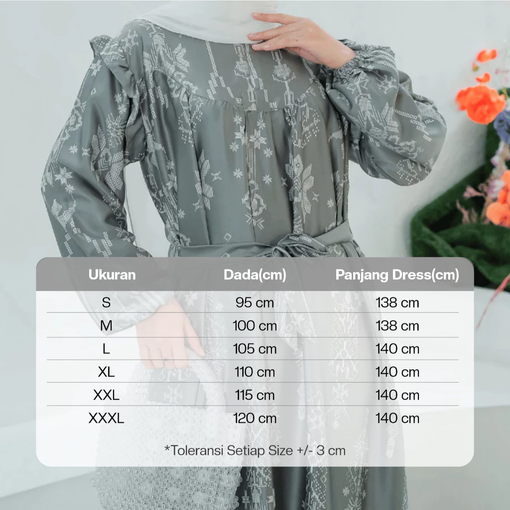 gamis muslimah modern simple busui friendly tampilan sederhana