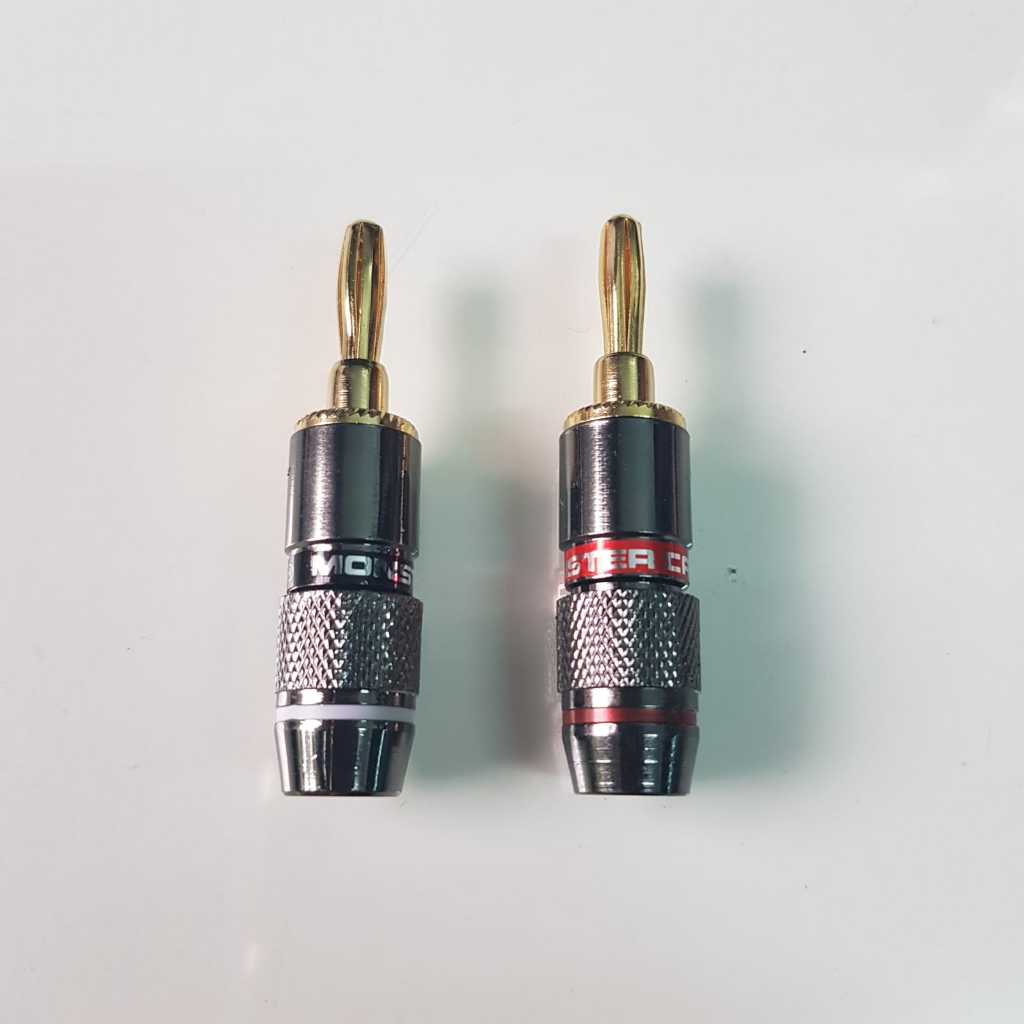 Jual Jack Banana Monster JR 2020 Jack Banana Gold Plated Monster Plug ...