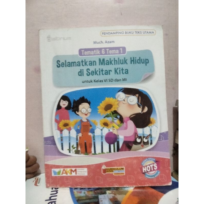 Jual buku tematik kelas 6 VI sd mi tema 1,2,3,4,5,6,7,8 platinum hots ...
