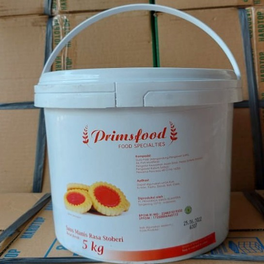Jual Primsfood strawberry 5kg/paill | Shopee Indonesia