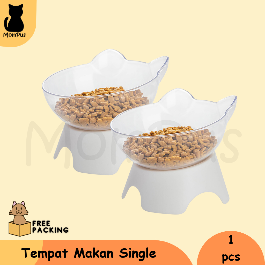 Jual Tempat Makan KUCING Single Lucu Transparan | Shopee Indonesia