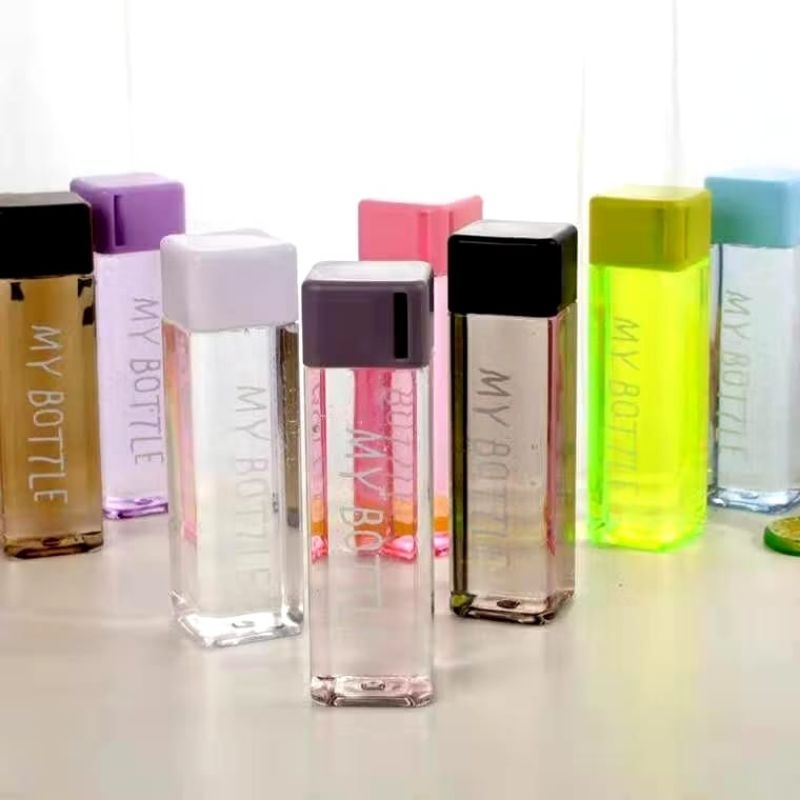 Jual My Bottle Botol Minum Kotak Murah Botol Persegi Kecil 500ML BPA ...