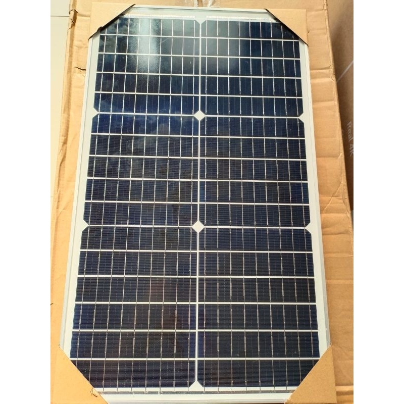 Jual Solar Panel 50wp Mono Crystalline Pv Module 50Wp Mono | Shopee ...