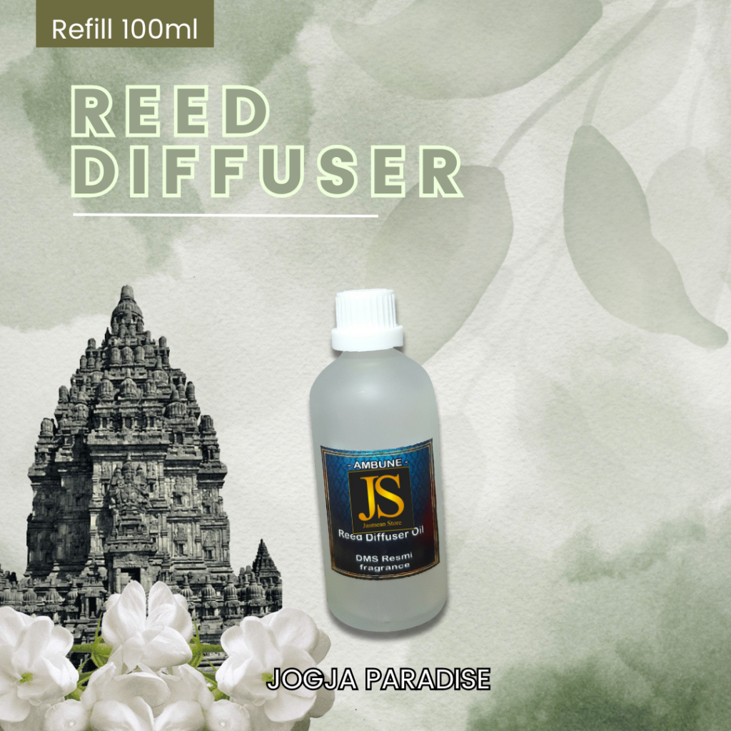 Jual Refill Reed Diffuser Jogja Paradise 100 ml Premium Oil Jasmine ...