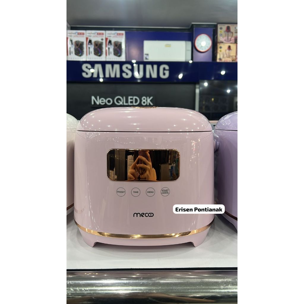 Jual MECOO Rice Cooker Low Carbo Digital 1.8L 400 watt Most Aesthetic ...