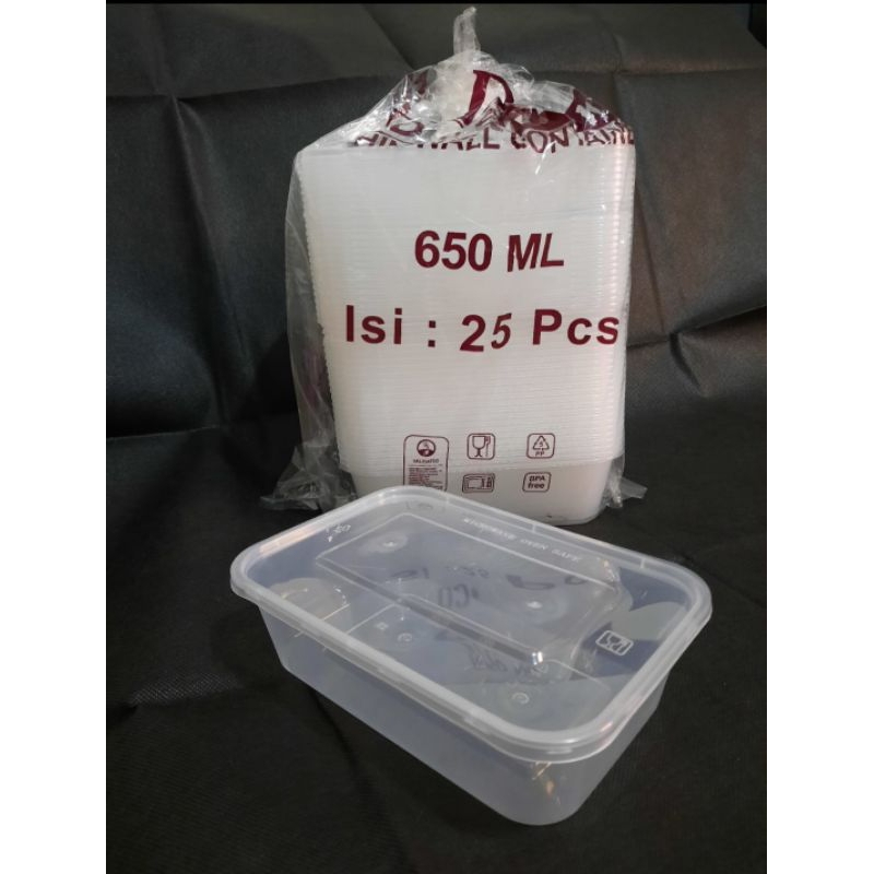 Jual HSS-KOTAK MAKAN THINWALL FOOD CONTAINER PERSEGI PANJANG REC ...