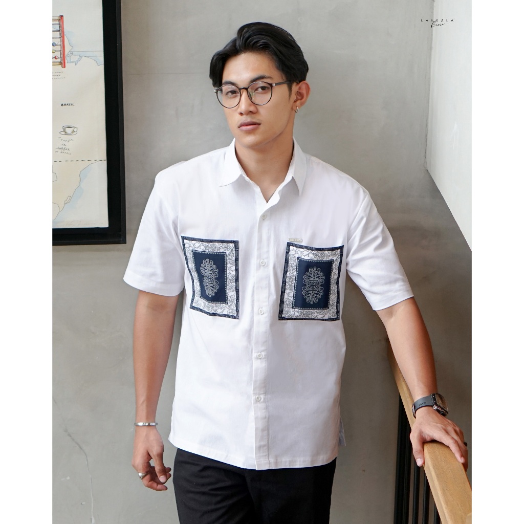 Jual Laskala Basic Axel Shirt Lengan Pendek | Shopee Indonesia
