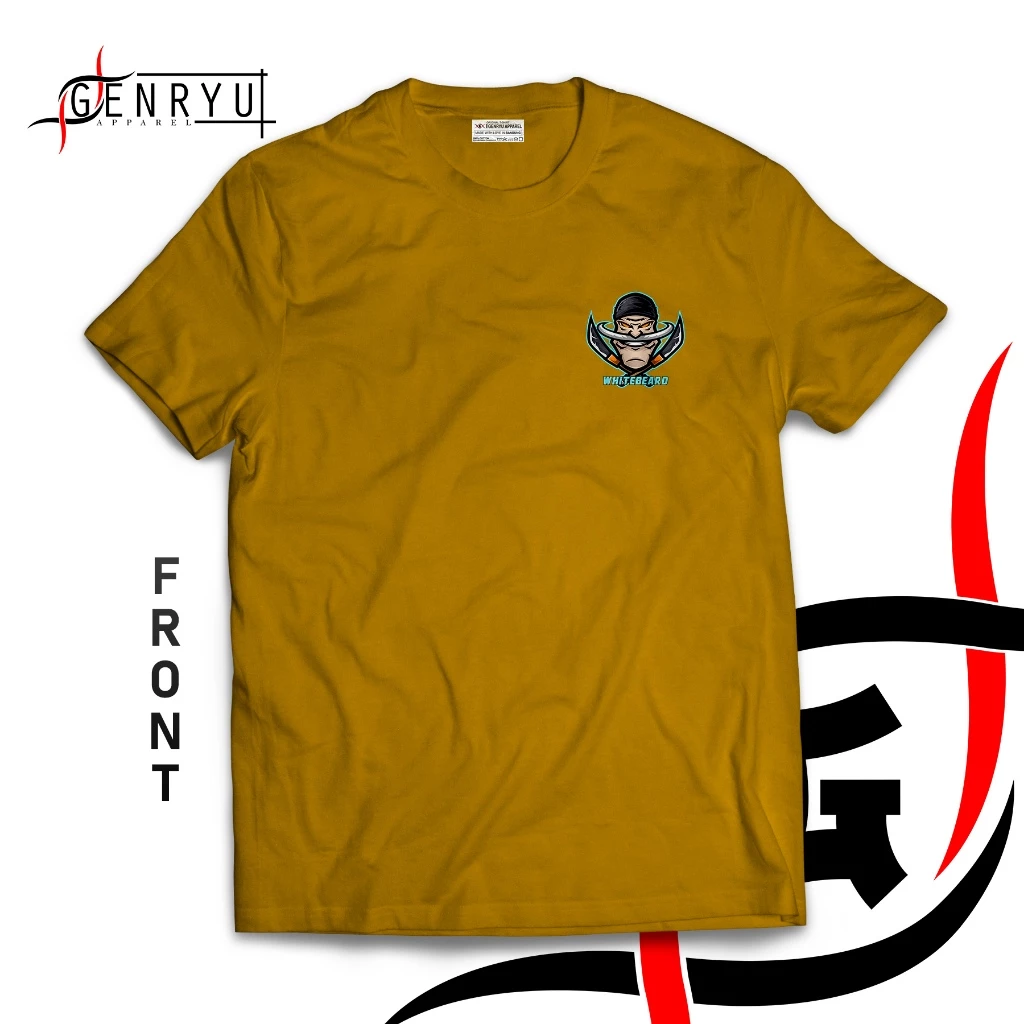 Edward Newgate / Shirohige Anime One Piece Baju Kaos