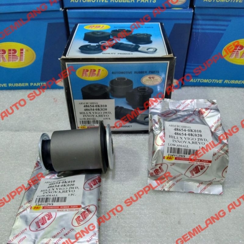 Jual Bushing Lower Arm Bawah Kecil Merk RBI 48654-0K010 Inova Original ...