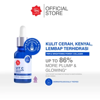 Viva Serum Vit C Collagen 20ml | Mencerahkan, Melembapkan, Kulit Glowing