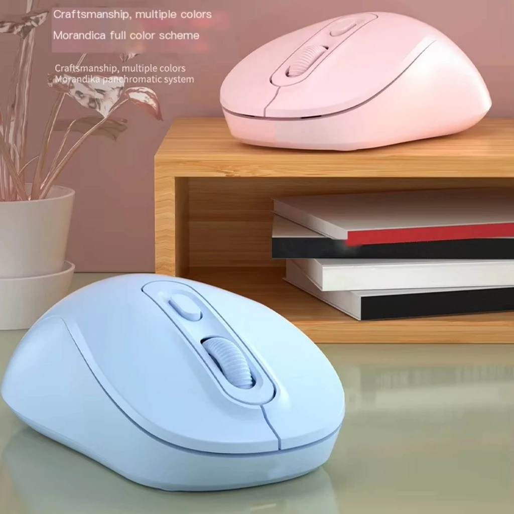 Jual Mouse Wireless Bluetooth/Receiver Silent Click Dual Mode High 2.4g ...