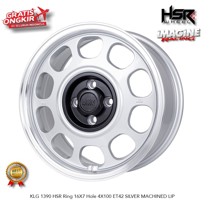 Jual VELG MOBIL MODEL CLASSIK HSR KLG R16 4X100 BRIO JAZZ YARIS VIOS ...