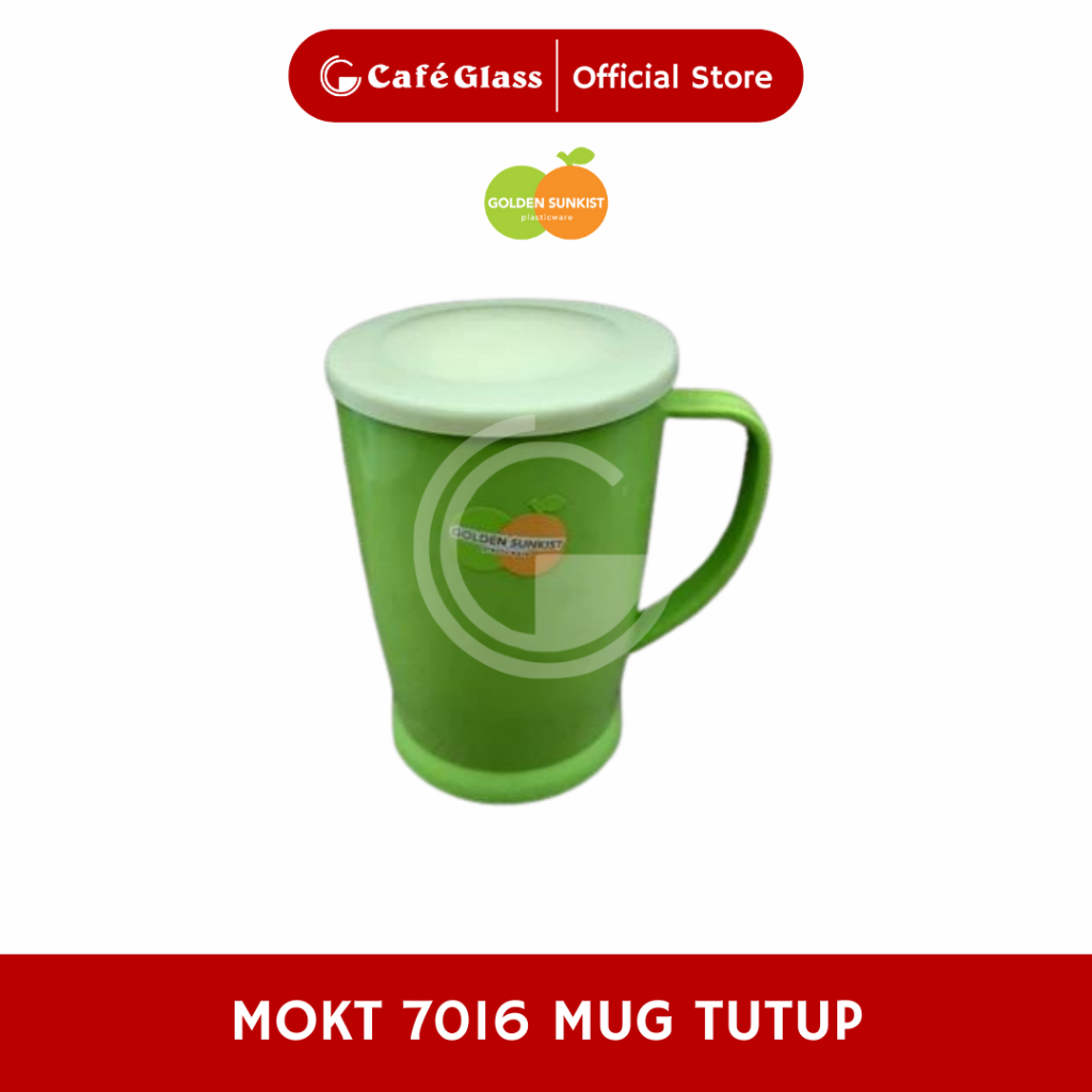 Golden Sunkist Mokt 7016 Mug Tutup / Mug Plastik