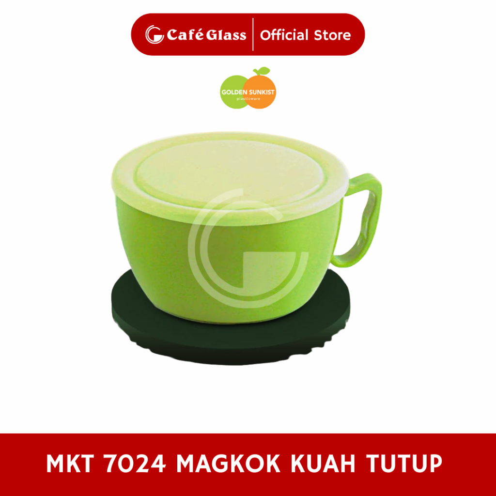 Mangkok Kuah Tutup Golden Sunkist (Mkt 7024) / Mangkuk Tutup