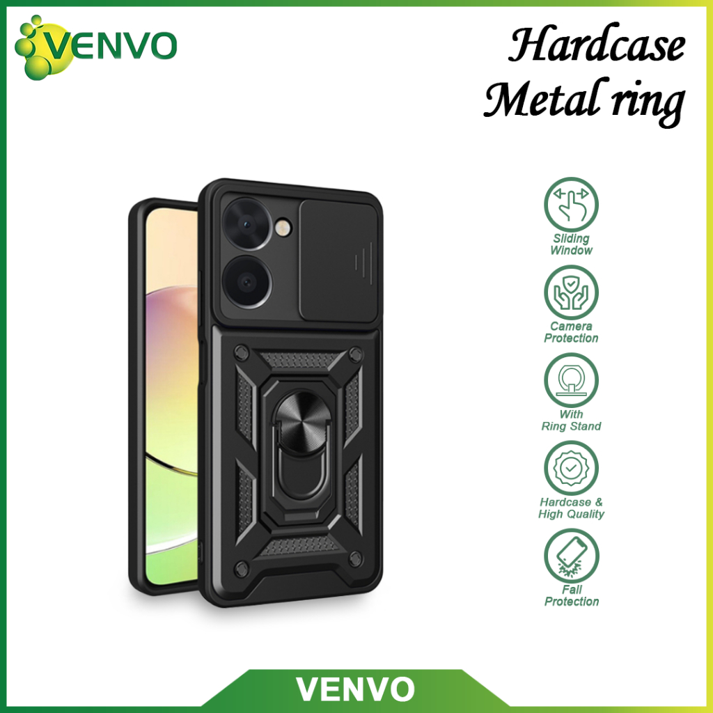 Jual VENVO - VV45 Hardcase Metal Ring Realme 2 Pro 5 5i 5S 5 Pro 8 4G 8 ...