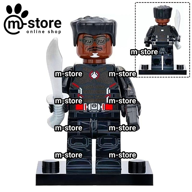 Jual brick deadpool wolverine blade mini toy figure | Shopee Indonesia