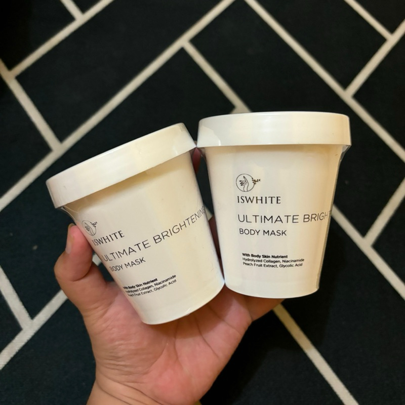 Jual ISWHITE Body Mask (Original) | Shopee Indonesia