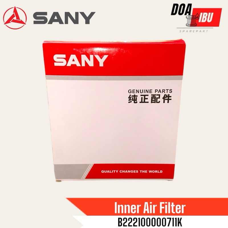Jual Inner Air Filter B222100000711K SANY SY135C, SY215C, SY215H ...