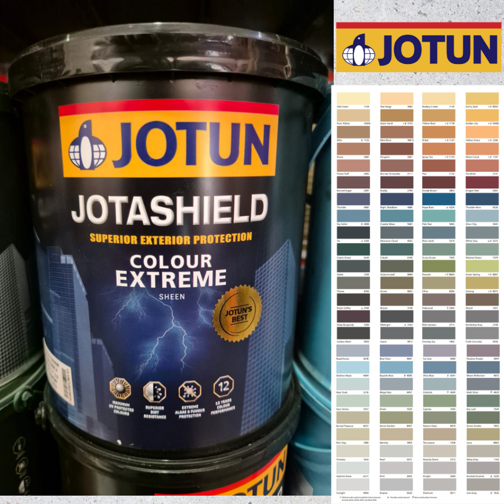 Jual Jotun Jotashield Colour Extreme 20 Liter | Shopee Indonesia