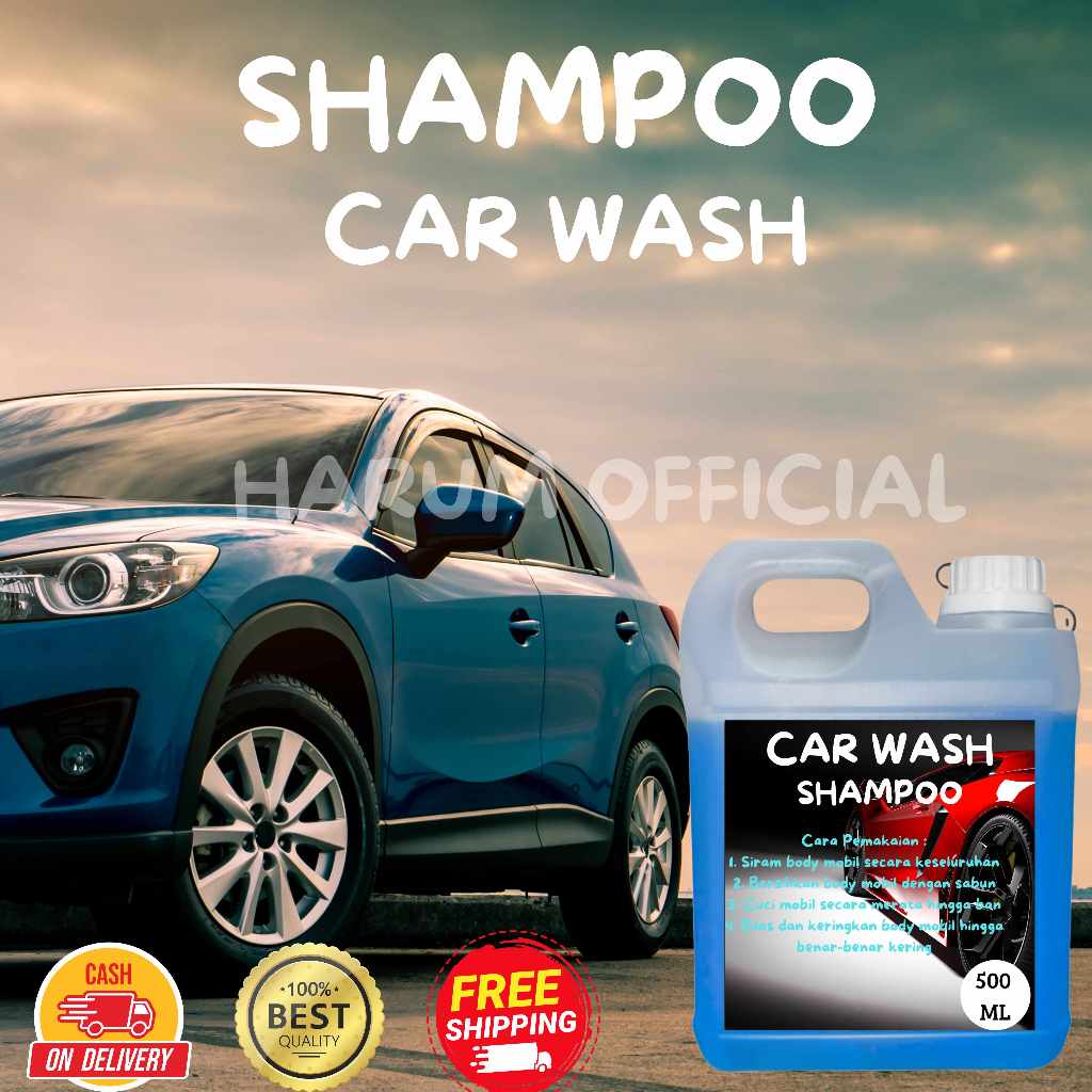 Jual SHAMPOO CUCI MOBIL SHAMPOO CAR WASH 1 LITER Shopee Indonesia
